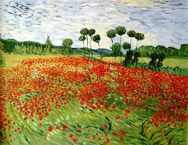 Vincent van Gogh field of poppies
